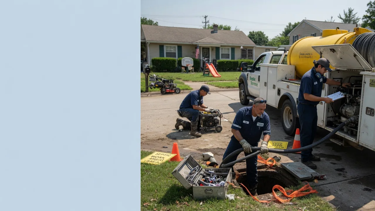 Septic Tank Pumping in Glen Dale, WV near me